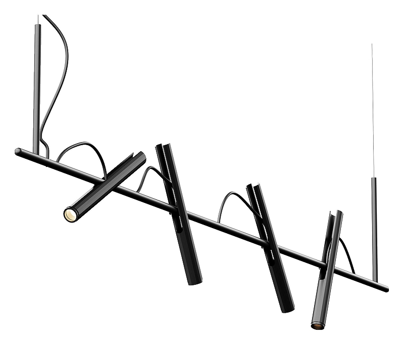 Подвесной светильник ST-Luce LILT SL6210.403.04 цвет черный