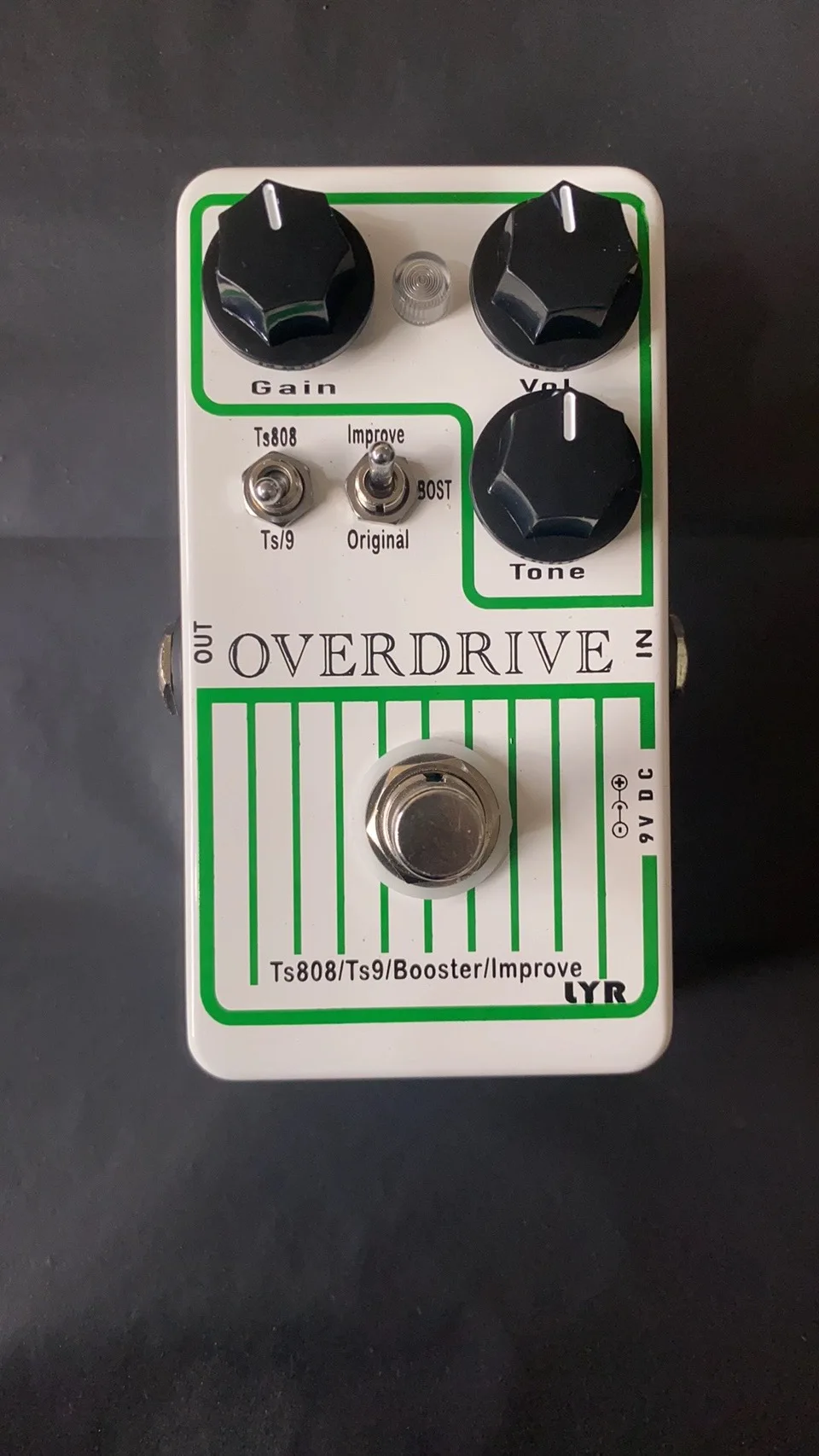 LILT Guitar Effector Single Block Effector - TS808/TS-9 2-in-1